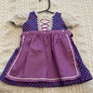 Handmade Oktoberfest dress for baby girl